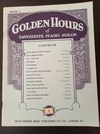 Muziekpartituur Golden Hours of Favourite Piano Solos., Ophalen