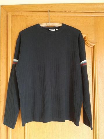 Pull marine Angelo Litrico taille L - comme neuf! beschikbaar voor biedingen