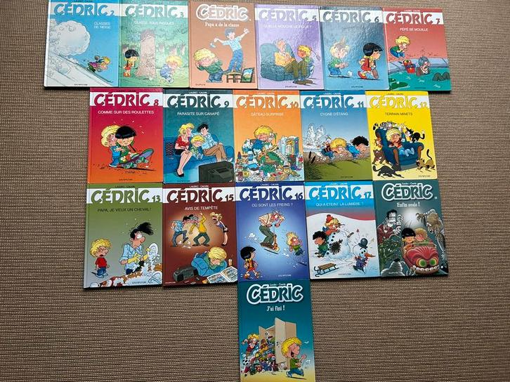 Lot de bandes dessineés Cédric, Boeken, Stripverhalen, Zo goed als nieuw, Eén stripboek, Ophalen of Verzenden