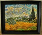 Schilderijtje Van Gogh stijl, Antiek en Kunst, Kunst | Schilderijen | Modern, Ophalen of Verzenden