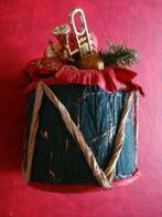 Déco de Noël.Tambour décoration musicale., Divers, Noël, Comme neuf, Enlèvement ou Envoi