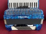 Z.g.a.n. Pazzoli accordeon . 72 bas ., Musique & Instruments, Accordéons, Enlèvement ou Envoi, Avec valise, Comme neuf, 72 basses