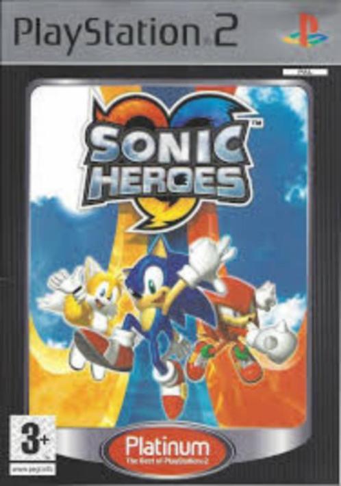 Sonic Heroes Platinum, Consoles de jeu & Jeux vidéo, Jeux | Sony PlayStation 2, Utilisé, Aventure et Action, 1 joueur, À partir de 3 ans