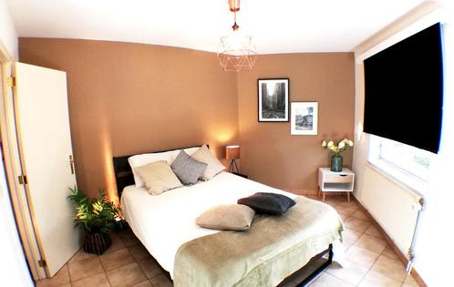 Appartement meublé tout confort 3 chambres Wi-Fi , tv, etc., Immo, Appartementen en Studio's te huur, Provincie Henegouwen, 50 m² of meer