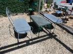 brocante tuinset, Ophalen, Gebruikt, Metaal