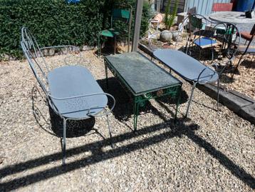 brocante tuinset beschikbaar voor biedingen