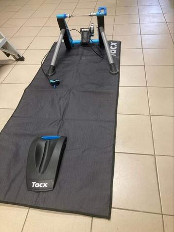 Rouleau entrainement Tacx avec tapis