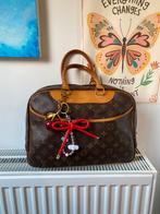 Louis Vuitton Deauville leather bag, Ophalen of Verzenden, Gebruikt, Bruin, Handtas