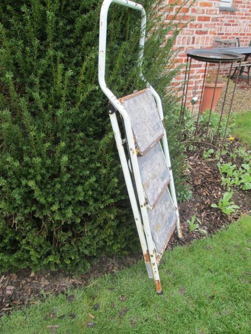 professionele trapladder, Doe-het-zelf en Bouw, Ladders en Trappen, Gebruikt, Ladder, Minder dan 2 meter, Opvouwbaar of Inschuifbaar