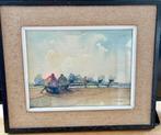 Aquarel, Antiek en Kunst, Kunst | Schilderijen | Klassiek, Ophalen