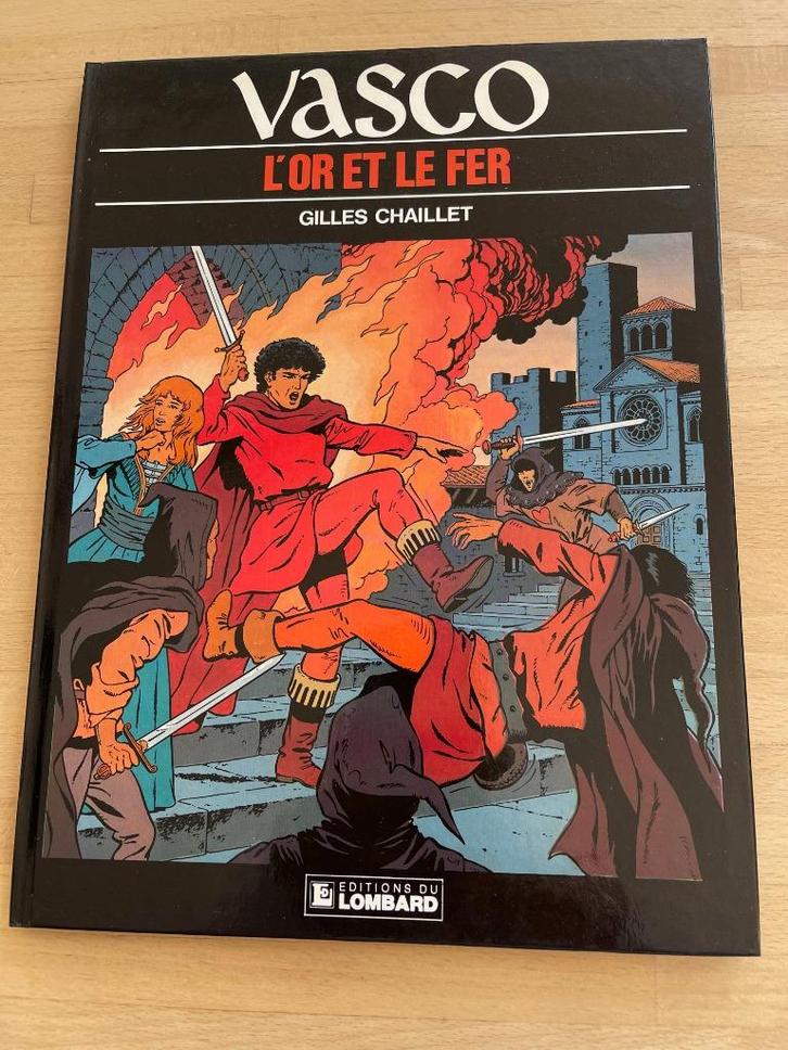 Vasco – 15 Franstalige albums – met gesigneerd exemplaar, Boeken, Stripverhalen, Zo goed als nieuw, Meerdere stripboeken, Verzenden