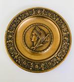 Assiette en bronze 1000 grammes Juno Roman Godess 20 cm, Enlèvement ou Envoi