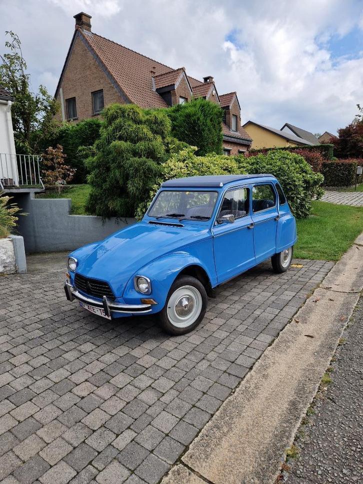Citroën Dyane 6 1979, Auto's, Citroën, Particulier, 2CV, Benzine, Blauw, Stof, Ophalen