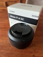 Sigma 30mm F1.4 DC HSM | Canon, Ophalen, Zo goed als nieuw, Standaardlens, Zoom
