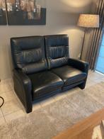 Mooie lederen 2-zitsbank, Huis en Inrichting, Ophalen, Minder dan 75 cm, Tweepersoons, Leer