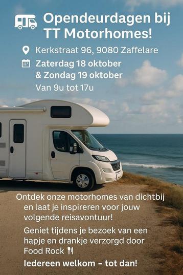 De beste prijs voor uw motorhome?! Bel TT Motorhomes!  beschikbaar voor biedingen