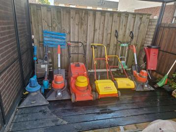 Partij  tuin gereedschap  beschikbaar voor biedingen