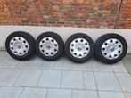 Banden Met Velgen Hankook 195/65R15 91V. Diepte 6-7 mm., Ophalen, Gebruikt, 15 inch, Band(en)