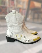 Unieke witte cowboy boots (maat 41) NIEUW, Kleding | Dames, Schoenen, Wit, Lage of Enkellaarzen, Nieuw, Ophalen of Verzenden