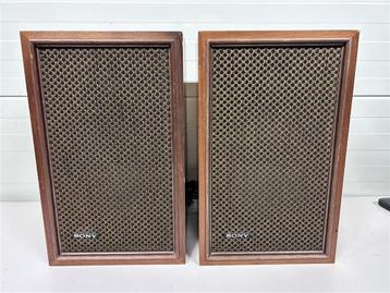 A6906. Setje vintage Sony speakers, model SS 510 beschikbaar voor biedingen
