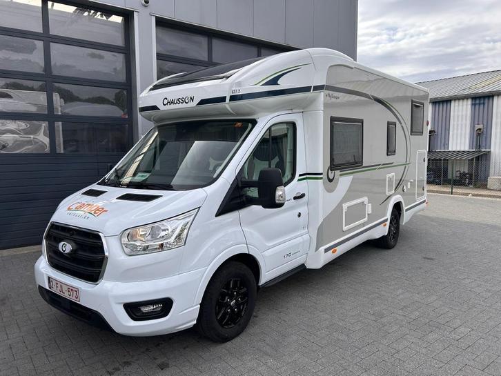 Chausson 627, Caravans en Kamperen, Mobilhomes, Bedrijf, tot en met 5, Half-integraal, Chausson, Ford, Diesel, Automaat, L-zit