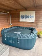 Bijna nieuwe jacuzzi met nieuwe handstofzuigen (twv 70€, Enlèvement, Comme neuf, Couverture, Gonflable