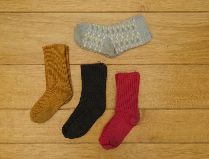 pakket warme wollen sokken, maat 27-31, Kinderen en Baby's, Kinderkleding | Schoenen en Sokken, Gebruikt, Sokken, Meisje, Ophalen of Verzenden