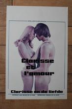 filmaffiche Clarisse et l'amour filmposter, Verzamelen, Rechthoekig Staand, Ophalen of Verzenden, Zo goed als nieuw, A1 t/m A3