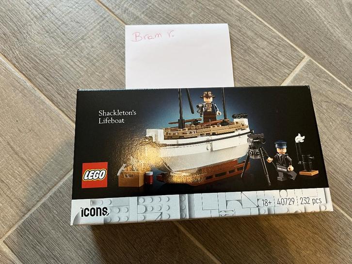 lego 40729 Le canot de sauvetage de Shakleton, Enfants & Bébés, Jouets | Duplo & Lego, Neuf, Lego, Ensemble complet, Enlèvement ou Envoi