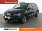 Volkswagen Tiguan 1.5 TSI ACT Highline BlueMotion (bj 2020), Auto's, USB, 164 g/km, Zwart, Leder