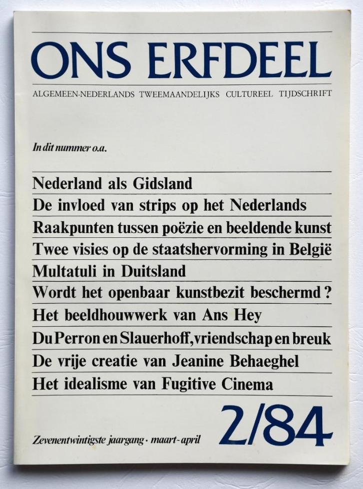 STRIPS MULTATULI SLAUERHOFF BEHAEGHEL ANS HEY VAN DEN BERGHE, Boeken, Tijdschriften en Kranten, Gelezen, Overige typen, Ophalen