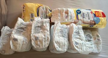 82 broekejs van pampers + 72 luiers van kruidvat maat 5, Enlèvement, Comme neuf