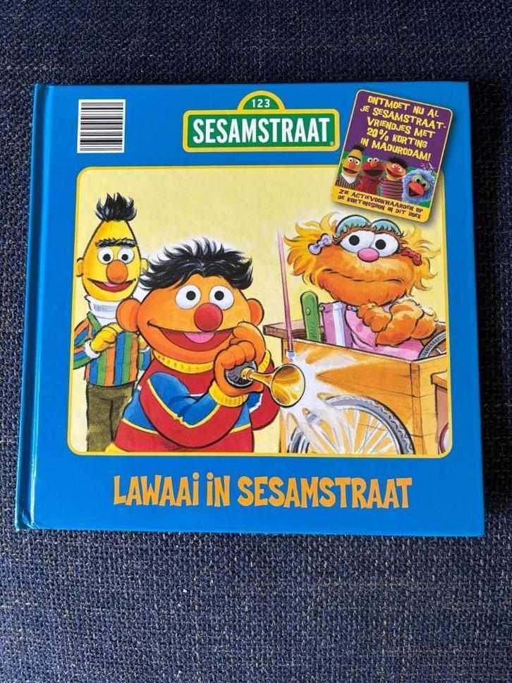 Sesamstraat : lawaai in Sesamstraat, Boeken, Kinderboeken | Kleuters, Zo goed als nieuw, 4 jaar, Jongen of Meisje, Voorleesboek