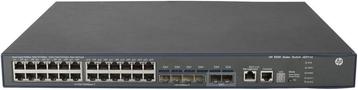 HP 5500-24G-4SFP HI Switch + JD368B 2x SFP+ 10G JG311A beschikbaar voor biedingen