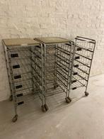 Vintage rolkarretjes, Huis en Inrichting, Kasten | Overige, Ophalen, Gebruikt