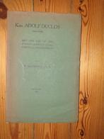 antiek boek G. Michiels 1909-1969, Enlèvement ou Envoi, Michiels