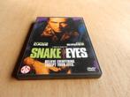 nr.1971 - Dvd: snake eyes - thriller, CD & DVD, DVD | Thrillers & Policiers, Comme neuf, Thriller d'action, Enlèvement ou Envoi