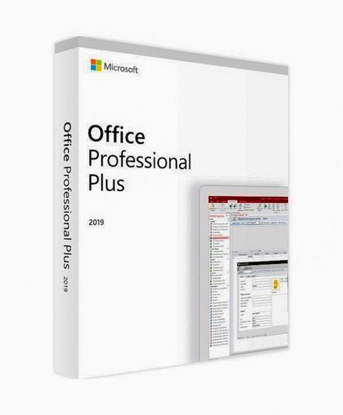 Activeringssleutel voor Microsoft Office 2019 Professional P, Computers en Software, Office-software, Nieuw, Windows, Access, Excel