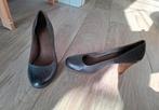 Blauwe hakjes Tamaris - Maat 38 (als nieuw), Tamaris, Pumps, Blauw, Ophalen of Verzenden