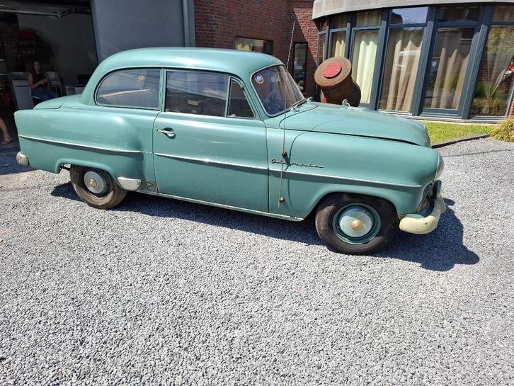 Opel Olympia record 1953, Auto's, Opel, Particulier, Overige modellen, Benzine, Coupé, 3 deurs, Handgeschakeld, Groen, Ophalen