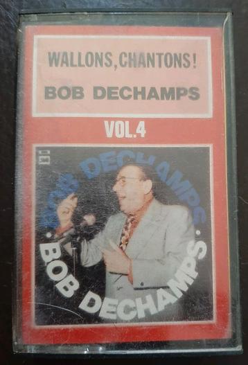K7 audio- bob dechamps- wallons, chantons, Enlèvement ou Envoi, Utilisé