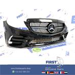 W205 FACELIFT AMG VOORBUMPER + PANAMERICANA GRIL 2019 Merced, Gebruikt, Voor, Mercedes-Benz, Ophalen of Verzenden