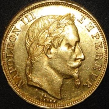 Goud - Frankrijk - 50 Francs - Napoleon III - 1862 beschikbaar voor biedingen
