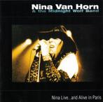 CD- Nina Van Horn & The Midnight Wolf Band – Nina Live...And, CD & DVD, CD | Pop, Enlèvement ou Envoi
