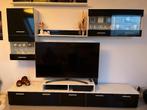 TV meubel zwart blinkend, Huis en Inrichting, Ophalen, Overige materialen, Gebruikt, 100 tot 150 cm