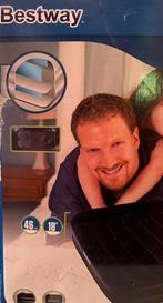 Lit gonflable pour 2 personnes, Ophalen, Nieuw, Zwart