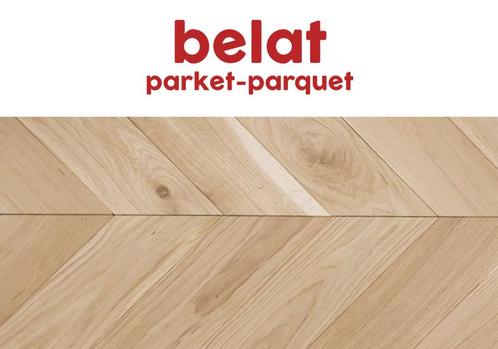 BELAT | Hongaarse punt lamelparket met 25% korting!, Bricolage & Construction, Planches & Dalles, Neuf, Parquet, Bois, 50 à 150 cm
