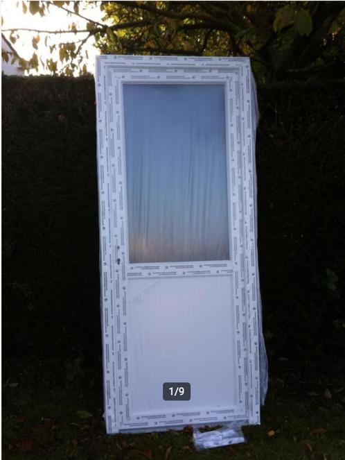 deuren, Doe-het-zelf en Bouw, Deuren en Vliegenramen, Gebruikt, Buitendeur, Glas, Kunststof, Ophalen