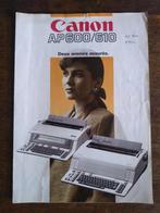 Canon AP 610 elektronische typemachine, Zakelijke goederen, Ophalen