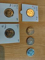 België Leopold II 1 FR 1909 FR en VL, Timbres & Monnaies, Monnaies | Europe | Monnaies euro, 10 euros, Enlèvement ou Envoi, Belgique
